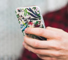 Custom Print Stardust Halo Floral Mobile case