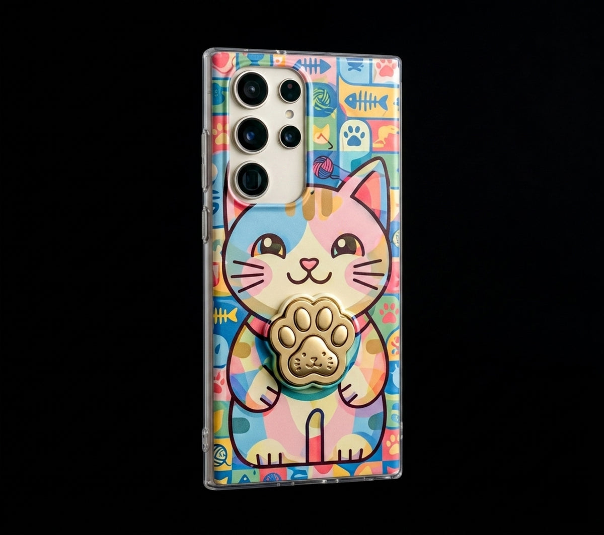 Cat Engraved Case