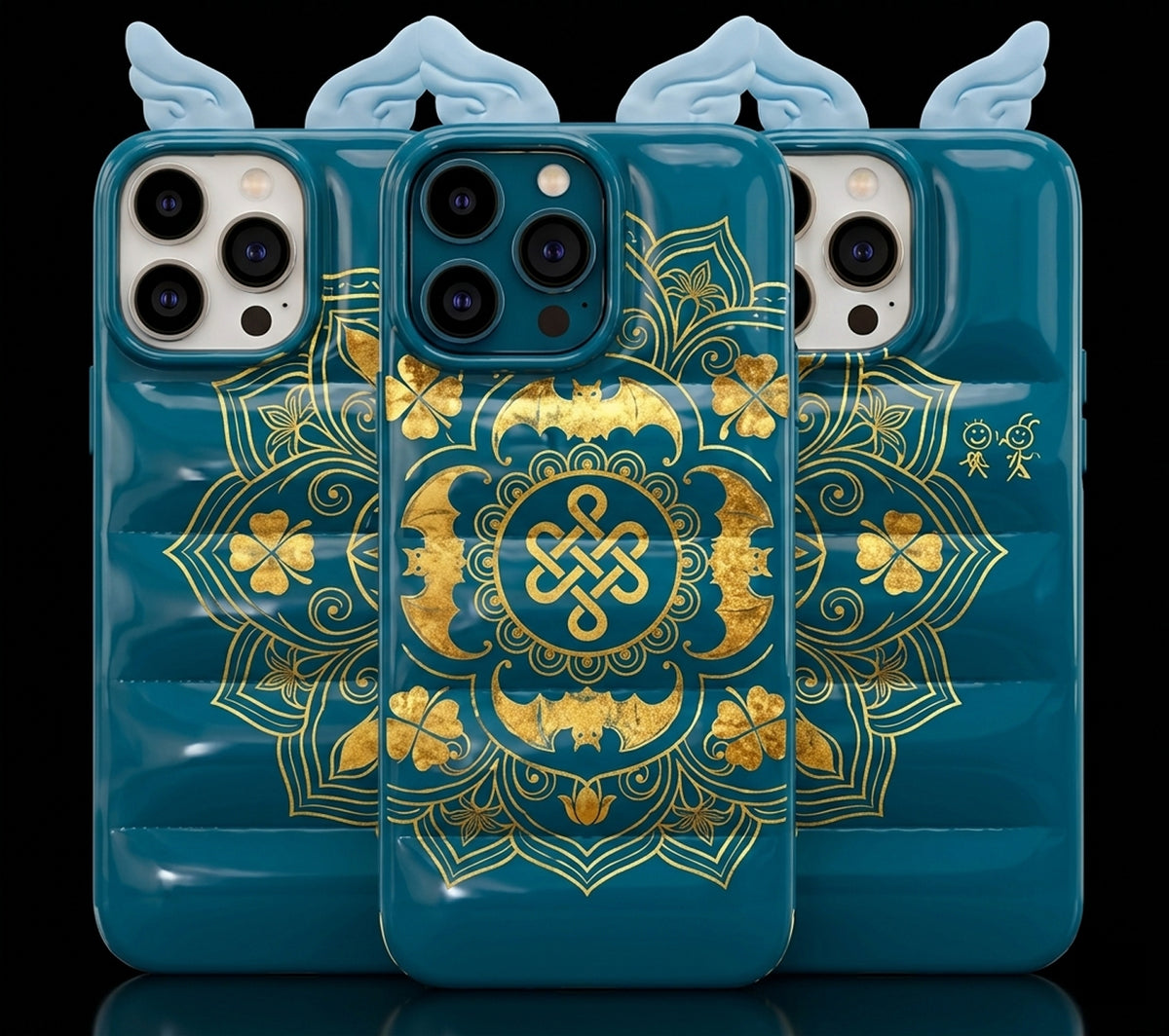 Good Fortune Mandala Phone Cover