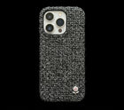 Hand made rich fabric texture mobile cover