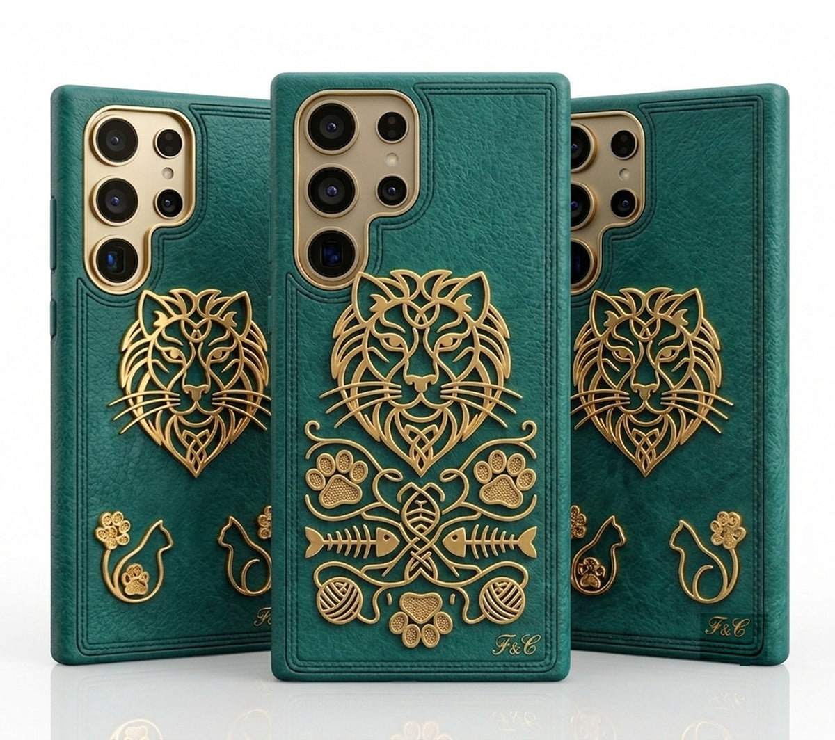 Charm & Symmetry Feline Cover