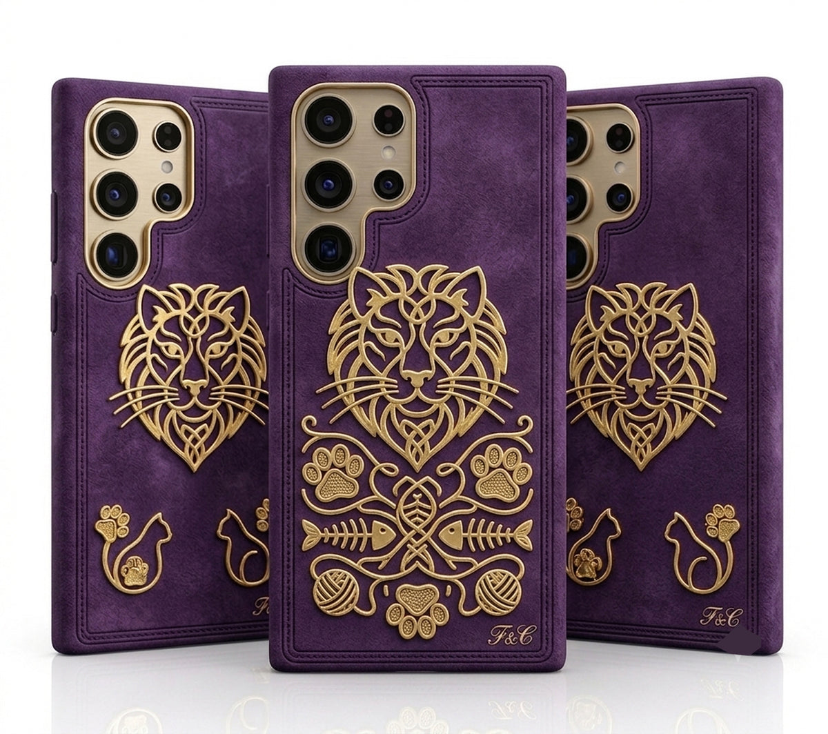 Charm & Symmetry Feline Cover