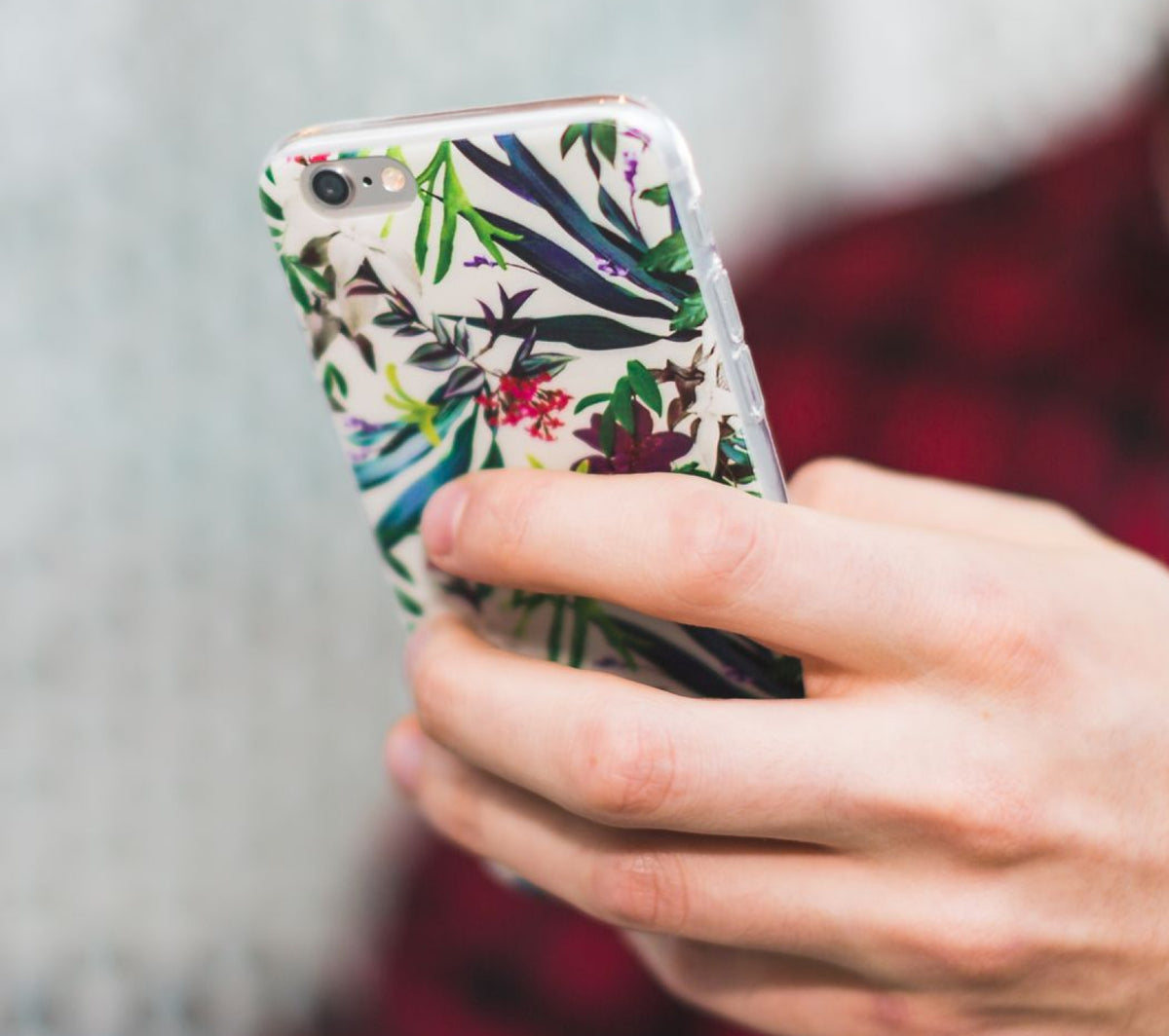 Custom Print Stardust Halo Floral Mobile case